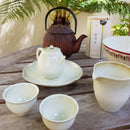 Wan Ling Custom Made Dehua Teapot Gongfu Tea Set